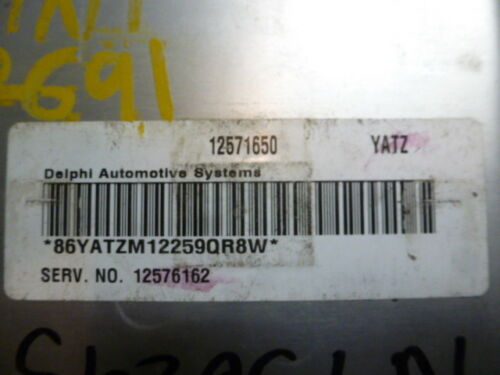 NY362-15 OEM WARRANTY 03 04 05 SUNFIRE ALERO ENGINE CONTROL COMPUTER MODULE ECM