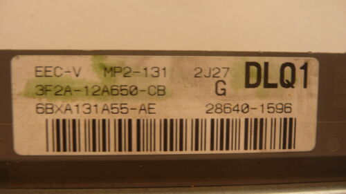 NY535-4 OEM PROGRAMMED 03 FORD WINDSTAR ENGINE COMPUTER CONTROL MP2-131 ECM ECU