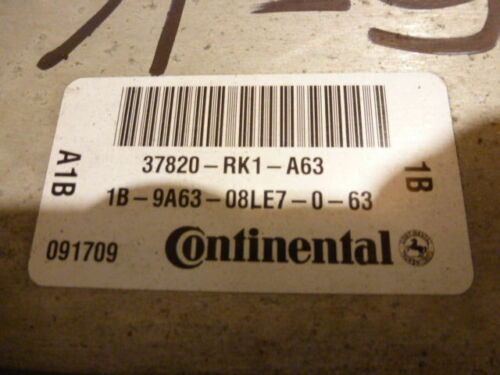 NY85-16 OEM WARRANTY 2010 ACURA TL Engine Control Computer Brain ECM ECU EBX