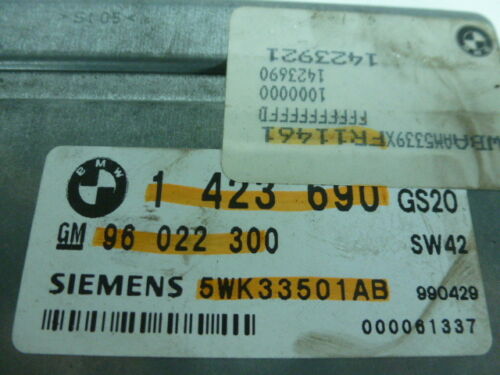 NY147-12 OEM WARRANTY 1999 99 BMW 328i SDN transmission control unit tcm tcu