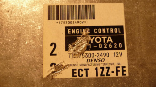 357-9 WARRANTY OEM 99 00 Corolla Engine Control Computer Brain AT ECM ECU EBX