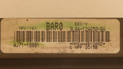 NY535-2 OEM PROGRAMMED 03 MAZDA TRIBUTE ENGINE COMPUTER CONTROL MPC-161 ECM ECU