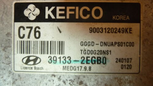NY423-6 OEM WARRANTY 14 HYUNDAI ELANTRA ENGINE CONTROL COMPUTER MODULE ECM ECU