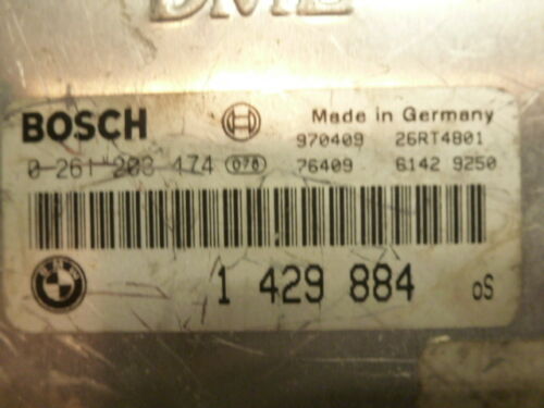 NY312-9 OEM WARRANTY 1996 1997 BMW 740i 840i ENGINE CONTROL COMPUTER ECM ECU