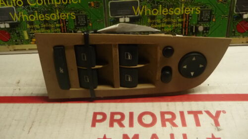 MW30-19 OEM 07-11 328I 323I WARRANTY LEFT FRONT DOOR MASTER POWER WINDOW SWITCH
