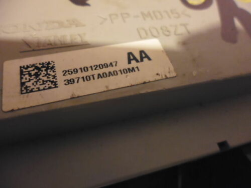 NV2-10 WARRANTY 2008 09 10 HONDA ACCORD RADIO AUDIO INFORMATION DISPLAY SCREEN