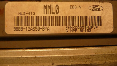 333-18 WARRANTY OEM 98 99 Contour Mystique 2.0 Engine Computer AT ECM ECU EBX