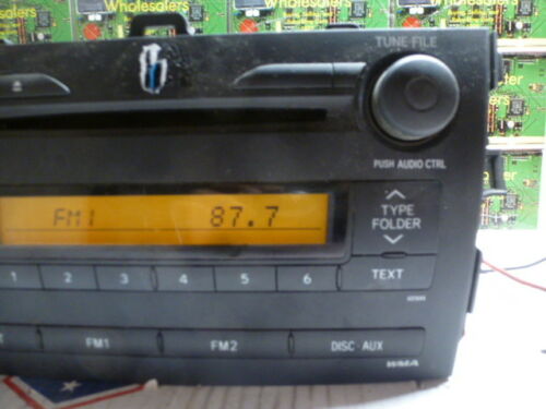 LR2-14 OEM WARRANTY 2009 TOYOTA COROLLA RADIO AM FM STEREO RECEIVER