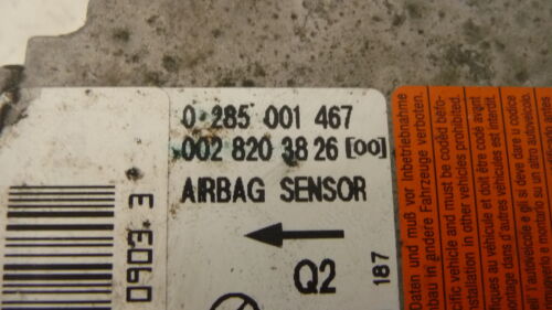 NY600-23 OEM WARRANTY 01 02 03 MERCEDES BENZ S CL CLASS AIR BAG CONTROL MODULE