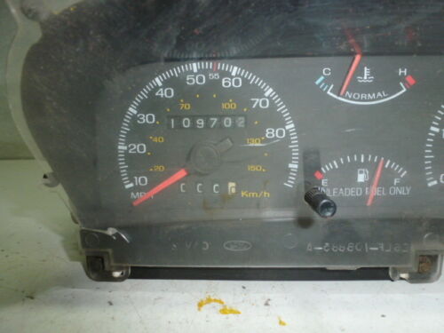SM299 OEM WARRANTY 89 LINCOLN MARK SERIES Instrument Cluster Speedometer 109,702