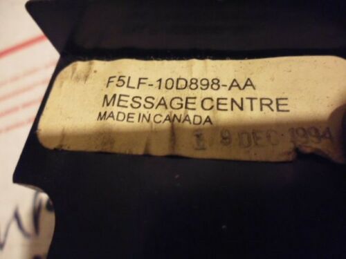 WS27-12 OEM WARRANTY 93 94 95 96 LINCOLN MARK VIII MESSAGE CENTER DISPLAY SCREEN