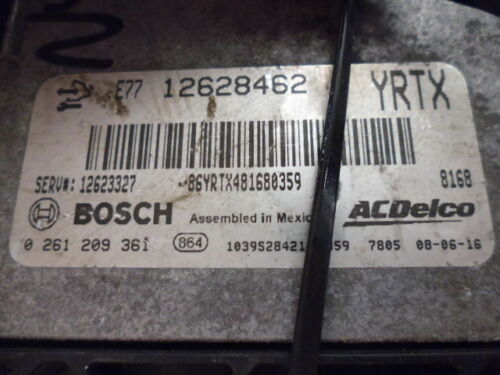 NY66-11 OEM WARRANTY 2008 2009 CTS EQUINOX Engine Control Computer ECM ECU EBX