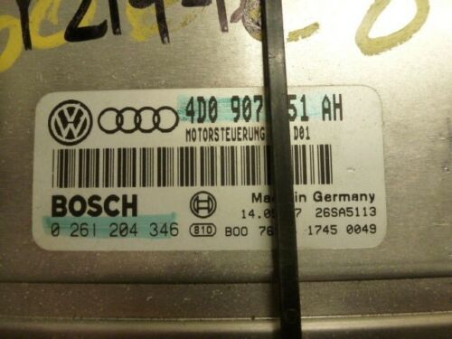 NY219-16 OEM WARRANTY 98-01 A4 A6 PASSAT ENGINE CONTROL COMPUTER ECM ECU
