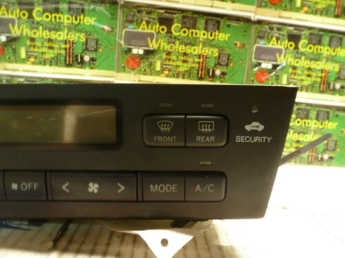 A108-09 OEM WARRANTY 1997 1998 99 LEXUS ES300 TEMP AC HEAT CLIMATE CONTROL UNIT