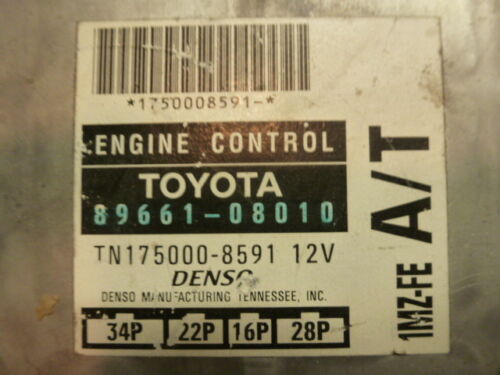 NY311-12 OEM WARRANTY 1998 TOYOTA SIENNA ENGINE CONTROL COMPUTER BRAIN ECM ECU