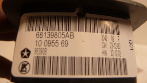 A262-30 OEM WARRANTY 11-15 JOURNEY CHARGER DRIVER'S LEFT MASTER WINDOW SWITCH