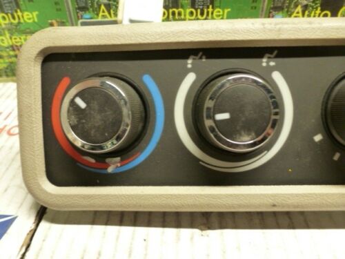 A104-6 OEM WARRANTY 2008-2015 EXPRES 2500 TEMP AC HEAT CLIMATE CONTROL UNIT
