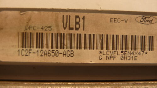NY546-7 OEM PROGRAMMED 2001 FORD VAN ENGINE COMPUTER CONTROL DPC-425 ECM ECU