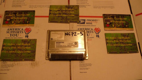 NC72-5 WARRANTY OEM 1997 523i E39 Engine Control Computer Brain ECM ECU EBX