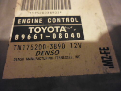 NY90-16 OEM WARRANTY 2000 TOYOTA SIENNA ENGINE CONTROL COMPUTER BRAIN ECM ECU