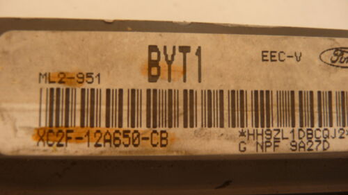 NY530-20 OEM PROGRAMMED 1999 FORD VAN ENGINE COMPUTER CONTROL MODULE ML2-951 ECU