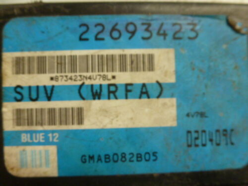 NY313-12 OEM WARRANTY 2002 SATURN VUE BODY CONTROL COMPUTER MODULE