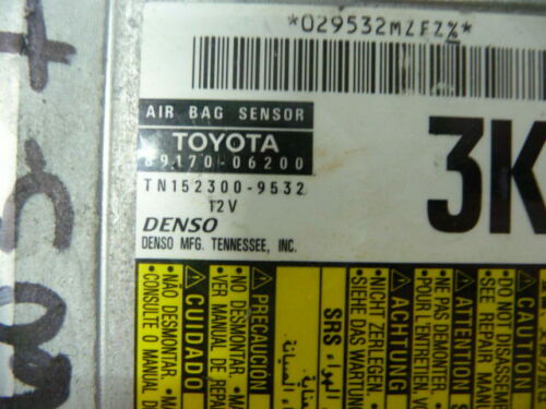 NY603-7 OEM WARRANTY 2007 2008 2009 TOYOTA CAMRY AIR BAG CONTROL MODULE