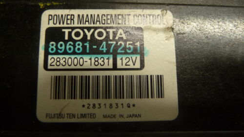 NY445-15 OEM WARRANTY 2015 TOYOTA PRIUS POWER SUPPLY CONTROL COMPUTER MODULE