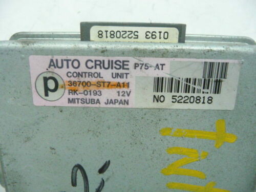 NY592-21 OEM WARRANTY 1994 1995 ACURA INTEGRA CRUISE CONTROL MODULE