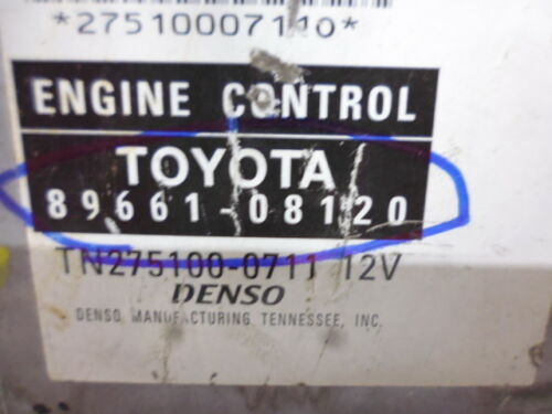 NY569-20 OEM WARRANTY 2005 TOYOTA SIENNA ENGINE CONTROL MODULE ECM ECU