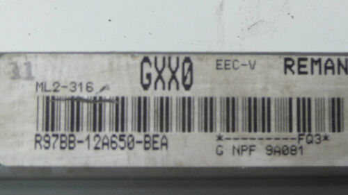 275-15 WARRANTY 1997 Contour Mystique Engine Control Computer Brain ECM ECU EBX