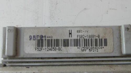 273-19 WARRANTY 1995 Probe 2.0 Engine Control Computer Brain ECM ECU EBX