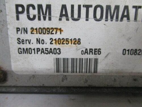 NY622-12 OEM WARRANTY 00 01 02 SATURN S SERIES ENGINE CONTROL MODULE ECM ECU