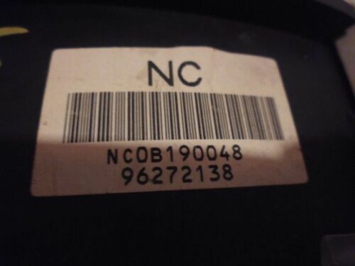 MR-178 OEM WARRANTY 2000 2001 2002 NUBIRA 59,673 INSTRUMENT CLUSTER SPEEDOMETER