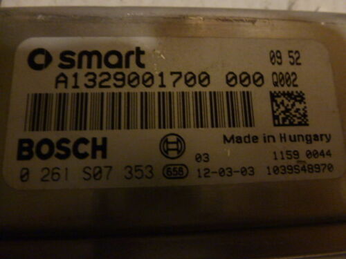 NY84-1 OEM WARRANTY 2013 SMART FORTWO Engine Control Computer Brain ECM ECU EBX