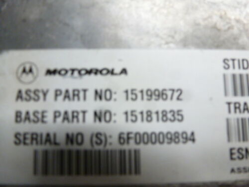 NY367-8 OEM WARRANTY 03 ENVOY ION COMMUNCIATION ON STAR CONTROL COMPUTER MODULE