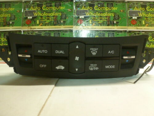 AC89-9 OEM WARRANTY 2009 2010 TSX TEMP AC HEAT CLIMATE CONTROL UNIT