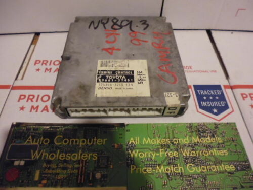 NY89-3 OEM WARRANTY 1998 1999 CAMRY ENGINE CONTROL COMPUTER BRAIN ECM ECU EBX