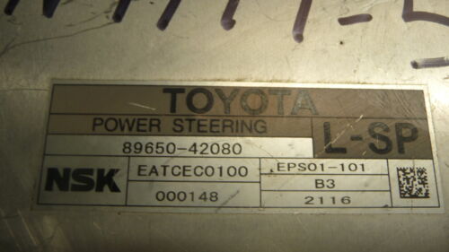 NY449-5 OEM WARRANTY 2011 TOYOTA HIGHLANDER POWER STEERING CONTROL MODULE