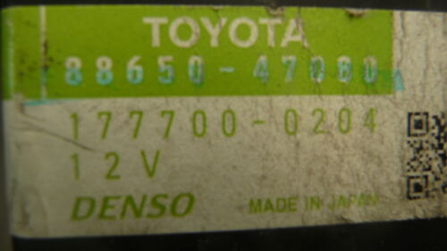 NY449-17 OEM WARRANTY 2010 2011 TOYOTA PRIUS TEMPERATURE CONTROL COMPUTER MODULE