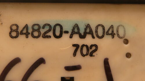 A266-1 OEM WARRANTY 2002-2005 TOYOTA CAMRY DRIVER'S LEFT MASTER WINDOW SWITCH