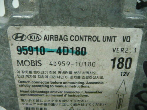 NY600-20 OEM WARRANTY 2011 2012 KIA SEDONA AIR BAG CONTROL MODULE