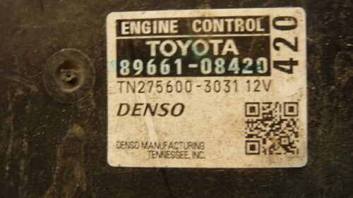 NY427-10 OEM WARRANTY 2015 TOYOTA SIENNA ENGINE CONTROL COMPUTER MODULE ECM ECU