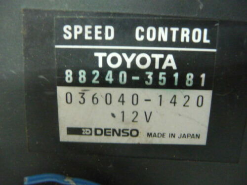 NY589-1 OEM WARRANTY 1991-1995 TOYOTA 4 RUNNER PICKUP CRUISE CONTROL MODULE