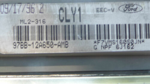 289-15 WARRANTY 1997 Contour Mystique Engine Control Computer Brain ECM ECU EBX
