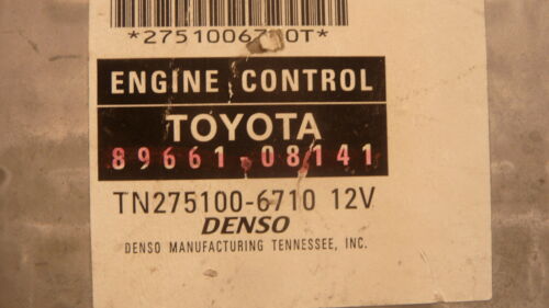 NY513-8 OEM WARRANTY 2006 TOYOTA SIENNA ENGINE COMPUTER CONTROL MODULE ECM ECU