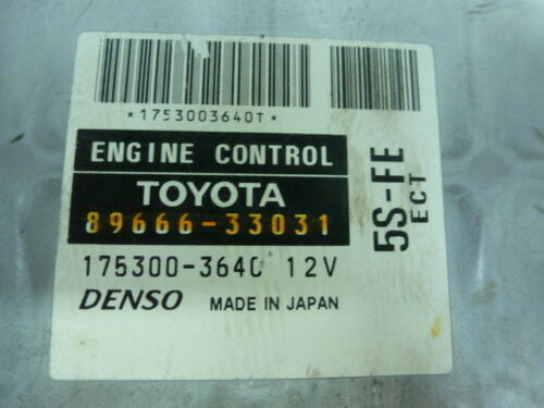 NY148-2 OEM WARRANTY 2000 00 CAMRY SOLARA 4CYL AT ENGINE CONTROL BRAIN ECM ECU