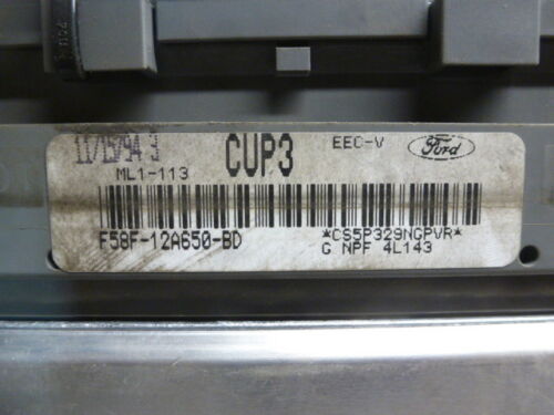 NY384-15 OEM WARRANTY 1995 FORD WINDSTAR ENGINE CONTROL COMPUTER MODULE ECM ECU