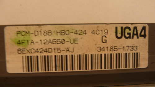 NY533-9 OEM PROGRAMMED 2004 TAURUS SABLE ENGINE COMPUTER CONTROL HB0-424 ECM ECU