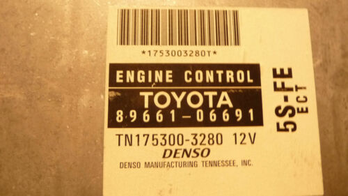 NC132-9 WARRANTY OEM 99 Camry Solara Engine Control Computer Brain AT ECM ECU